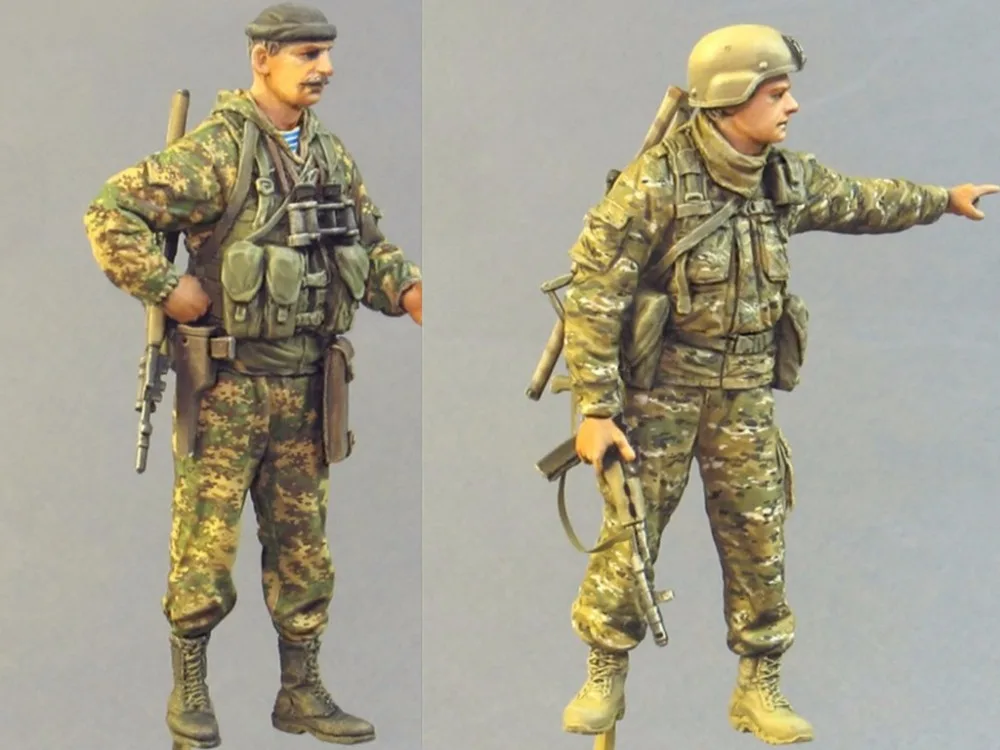 1/35 skala Modern Warfare восточноукраинские adventure 2 osobe minijature smola model kit lik Besplatna dostava