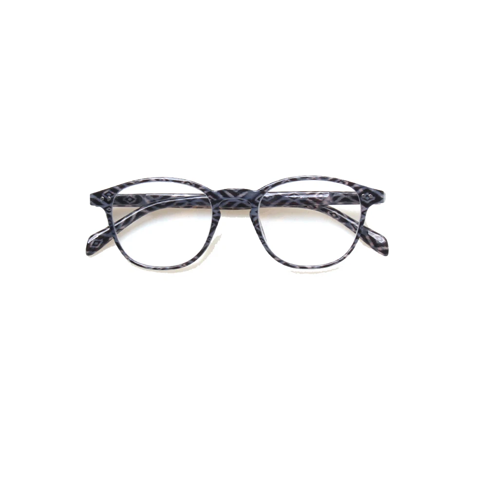 Moda pravokutni naočale za čitanje medusobno zglob šarene tiskane rimless za naočale za muškarce i žene Materijal okvira širina objektiva