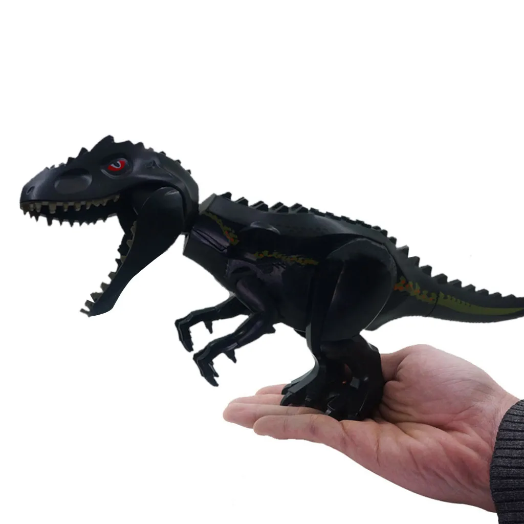 Veliki veličina Legoings Юрские dinosauri posljednjih gradivni blokovi skup dječje igračke crna DIY Dinos model brojke dar L1227