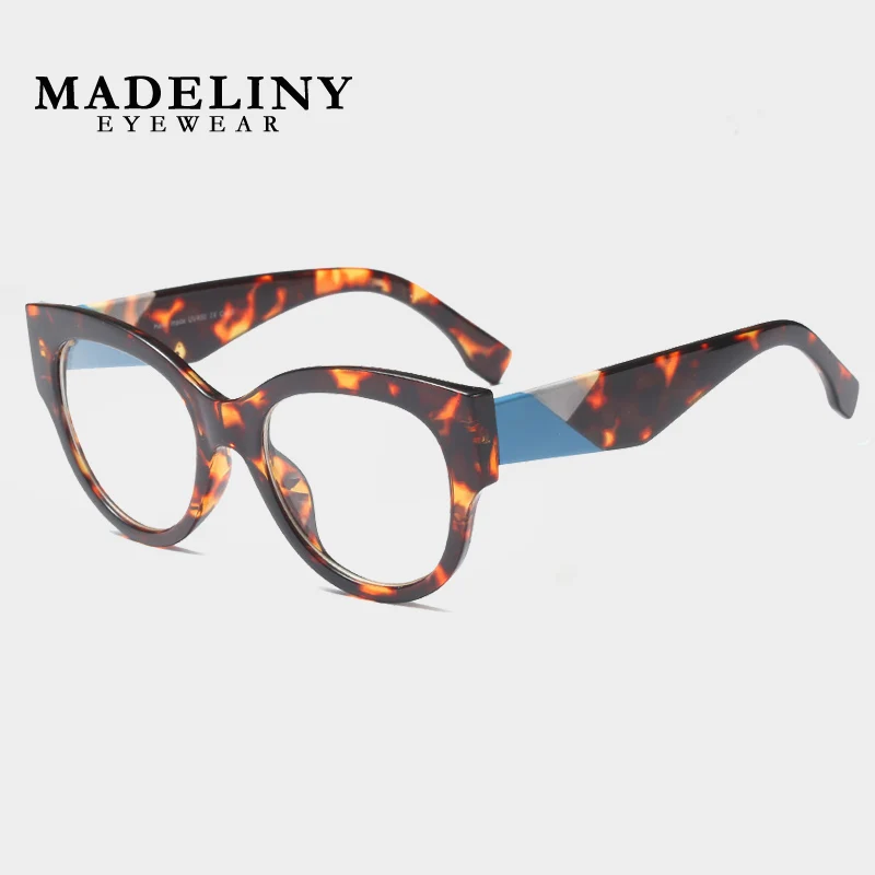 MADELINY 2018 Moda Mačje oči žene optički prozirne naočale za čitanje stare prozirne naočale brand dizajn naočale Oculos MA312