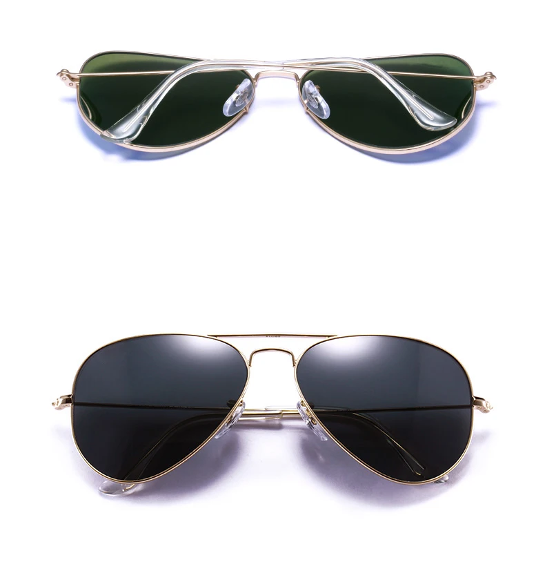 Visoka kvaliteta stakla leće klasične sunčane naočale 3025 pilot žene muškarci luksuzni dizajn brand sunčane naočale vožnje oculos de sol naočale