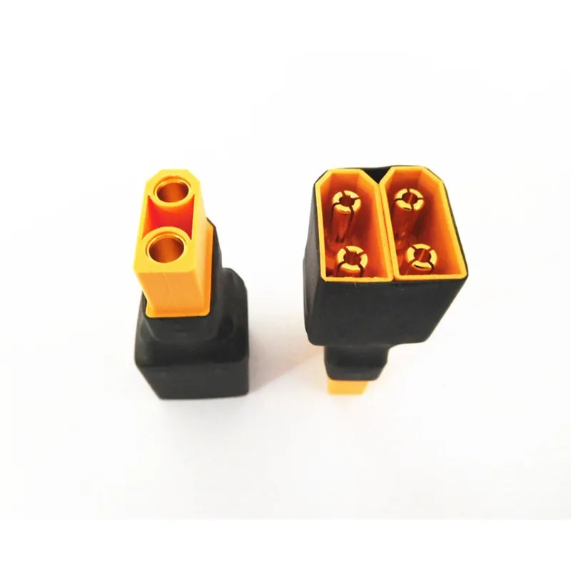 XT90 Series Connector RC Battery ESC Connector No Wire Adapter 1F2M 1 female to 2 male