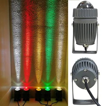 Besplatna dostava led garden spot light uski kut led uređenih svjetla vanjski zid pak zidne lampe efekt 10 W visok stup svjetiljke
