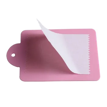 15шт 6*8 cm pink noktiju dizajn soft reljefni zaštitni plastični supstrat