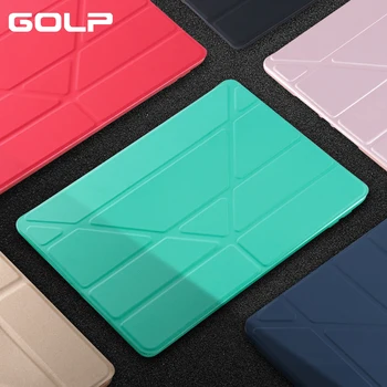 GOLP Case for iPad Air 2, umjetna koža štand flip prednji poklopac soft TPU Smart Back Case za iPad Air 2