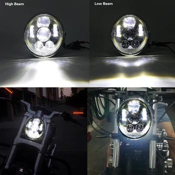Led Halo svjetla motocikl aluminijski reflektor sa DRL svjetla za Harley V-Rod VROD VRSCA VRSC V-Rod motocikl svjetla