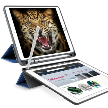 Torbica za iPad 10.2 2019 s držačem za olovke Navlaka za Apple iPad 7 7-og generacije A2200 A2198 A2232 Mangentic Tablet Case+FilmPen 4