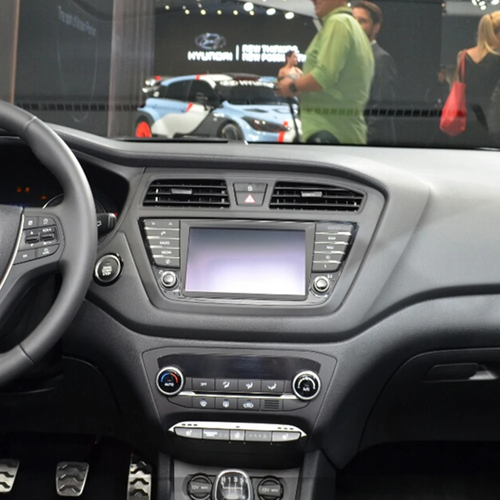 Za Hyundai i20-2018 GPS auto navigacija i DVD multimedijski stereo Android 10.0 Radio glavobolja, blok DSP 64G Auto Audio Video Player
