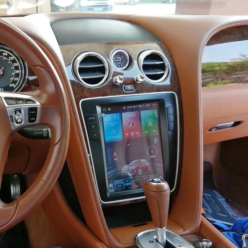 AOTSR Android 9.0 Tesla Car Multimedia GPS navigacija radio video i audio player za Bentley Speeding Supersport-2019 Multim